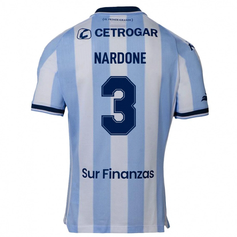 Danxen Bambino Maglia Eugenia Nardone #3 Azzurro Cielo Kit Gara Home 2025/26 Maglietta