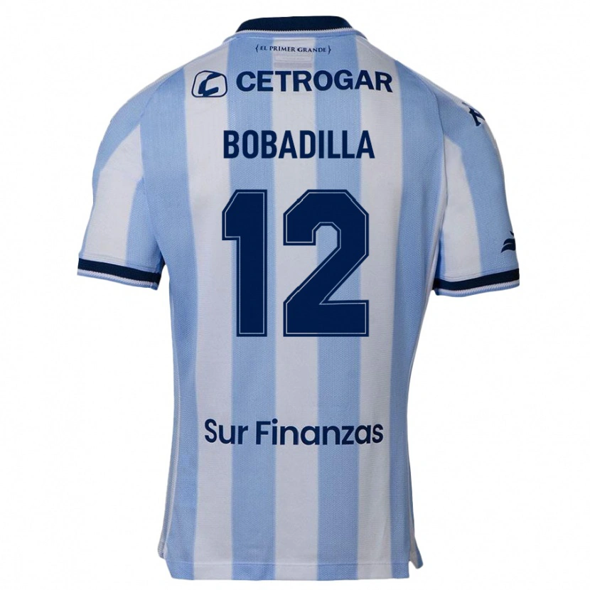 Danxen Bambino Maglia Alicia Bobadilla #12 Azzurro Cielo Kit Gara Home 2025/26 Maglietta