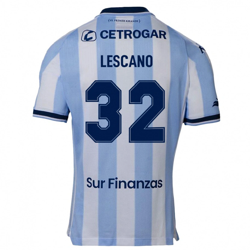 Danxen Bambino Maglia Macarena Lescano #32 Azzurro Cielo Kit Gara Home 2025/26 Maglietta