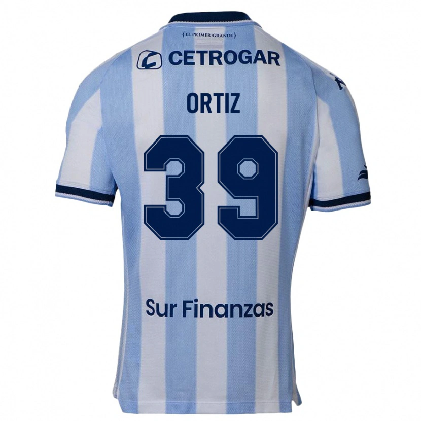 Danxen Bambino Maglia Alan Ortiz #39 Azzurro Cielo Kit Gara Home 2025/26 Maglietta