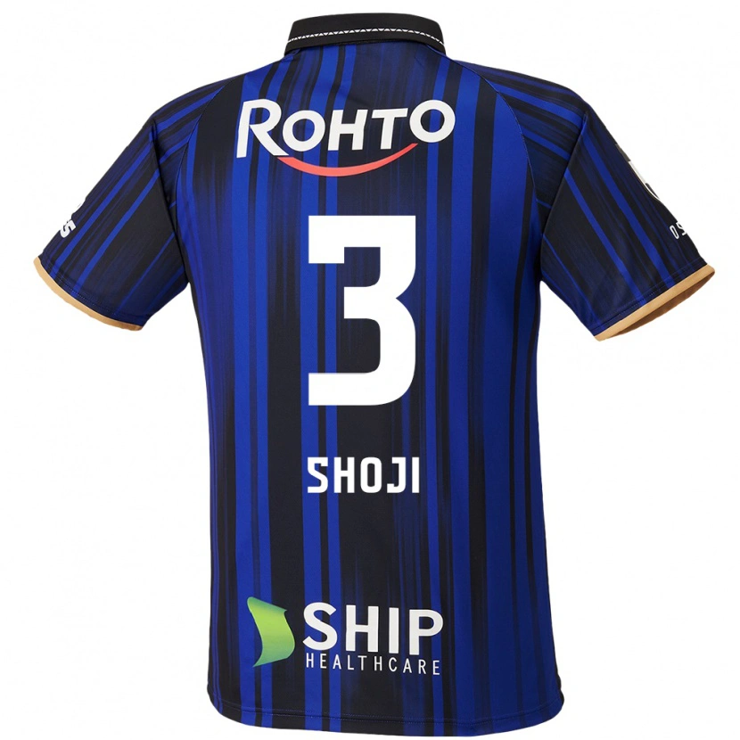 Danxen Bambino Maglia Gen Shoji #3 Blu Bianco Nero Kit Gara Home 2025/26 Maglietta