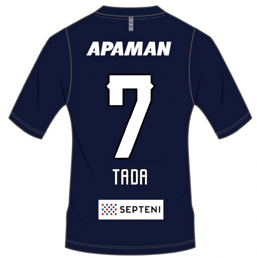 Danxen Bambino Maglia Koya Tada #7 Blu Royal Bianco Kit Gara Home 2025/26 Maglietta
