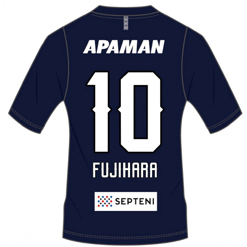 Danxen Bambino Maglia Naoatsu Fujihara #10 Blu Royal Bianco Kit Gara Home 2025/26 Maglietta