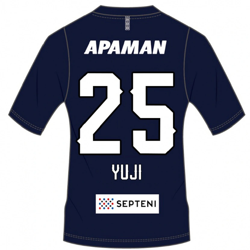 Danxen Bambino Maglia Yuji Kitajima #25 Blu Royal Bianco Kit Gara Home 2025/26 Maglietta