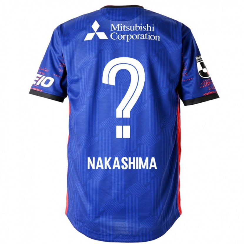 Danxen Bambino Maglia Riku Nakashima #0 Blu Royal Bianco Kit Gara Home 2025/26 Maglietta