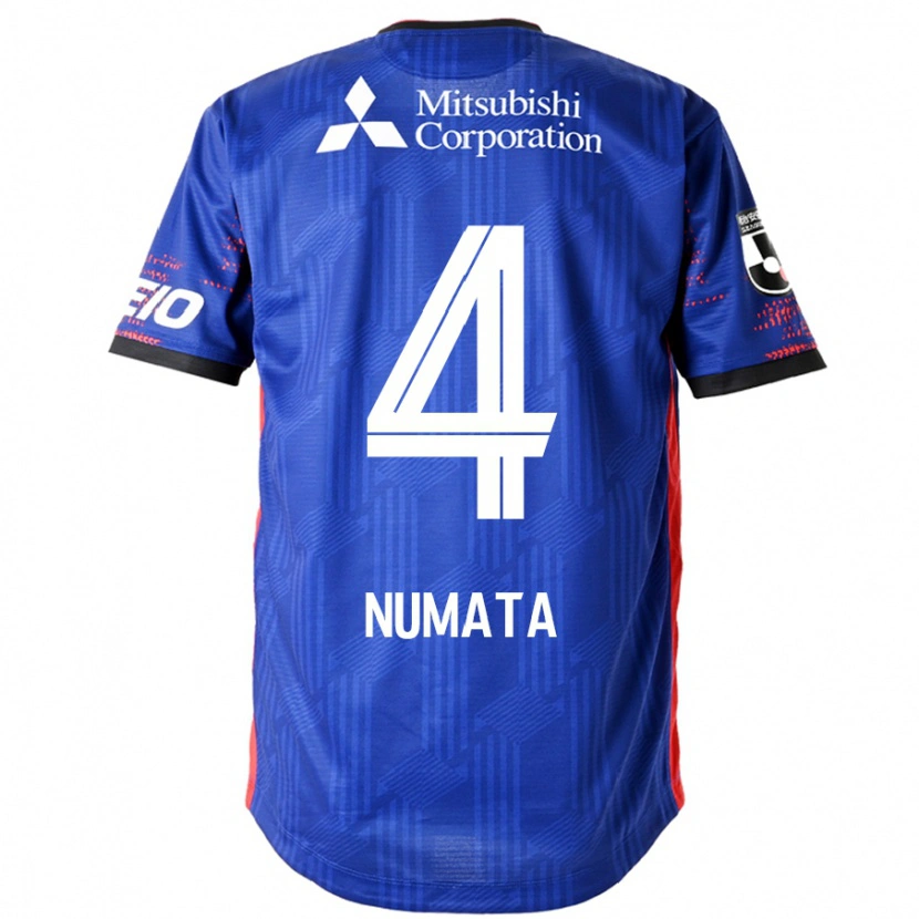 Danxen Bambino Maglia Seisa Numata #4 Blu Royal Bianco Kit Gara Home 2025/26 Maglietta