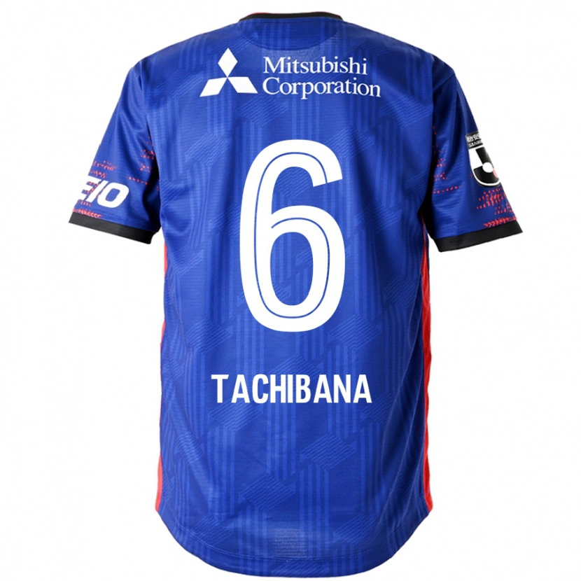 Danxen Bambino Maglia Keigo Tachibana #6 Blu Royal Bianco Kit Gara Home 2025/26 Maglietta