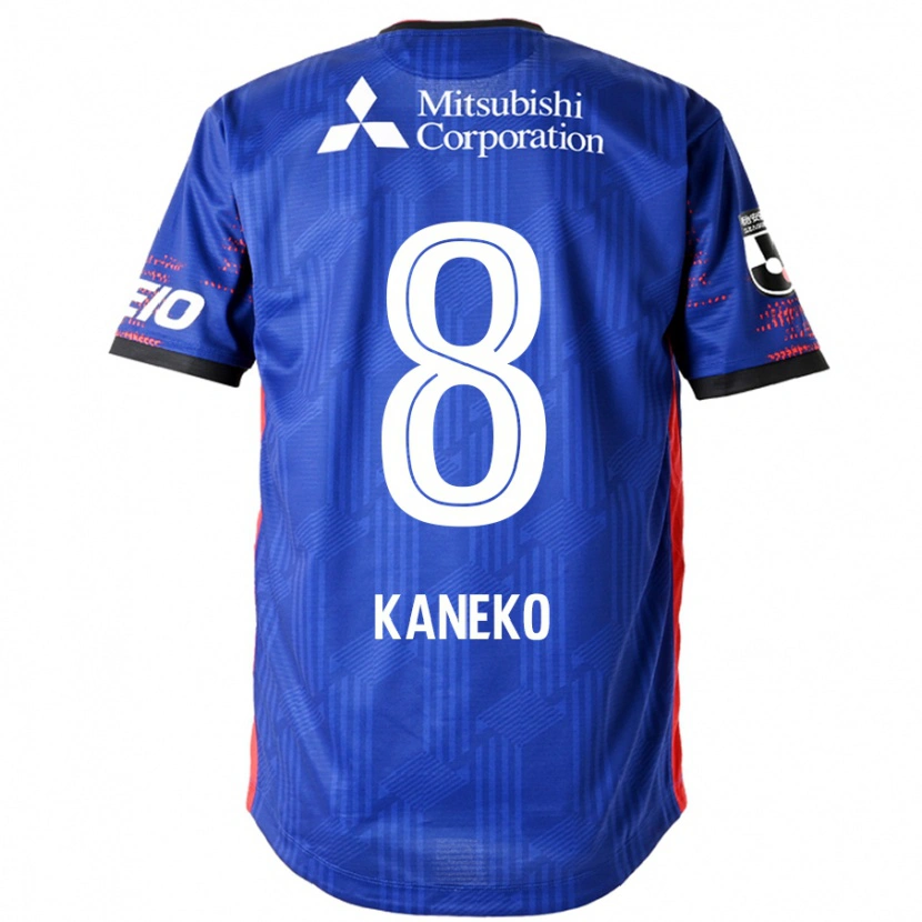 Danxen Bambino Maglia Shunsuke Kaneko #8 Blu Royal Bianco Kit Gara Home 2025/26 Maglietta