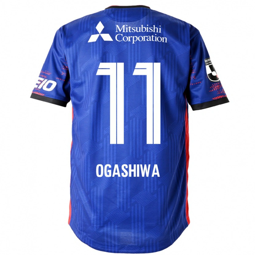 Danxen Bambino Maglia Tsuyoshi Ogashiwa #11 Blu Royal Bianco Kit Gara Home 2025/26 Maglietta