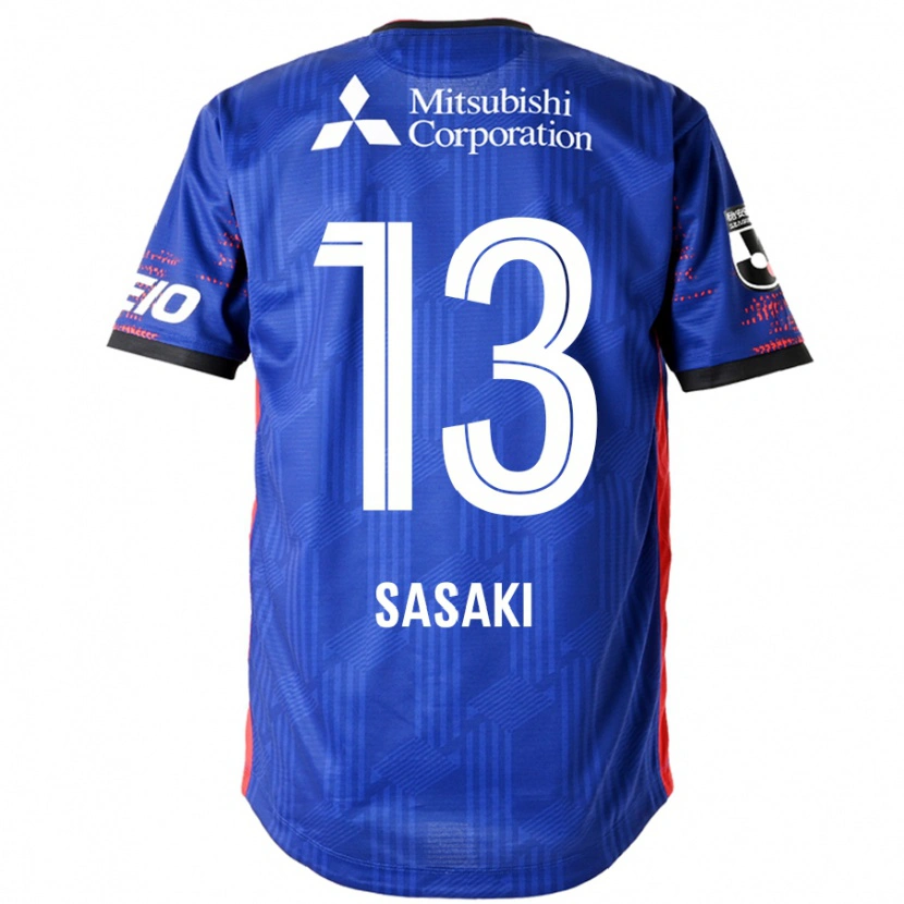 Danxen Bambino Maglia Shoei Sasaki #13 Blu Royal Bianco Kit Gara Home 2025/26 Maglietta