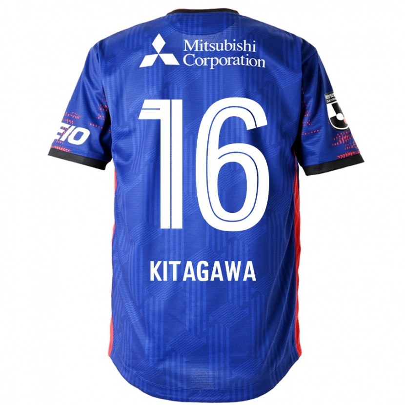 Danxen Bambino Maglia Rento Kitagawa #16 Blu Royal Bianco Kit Gara Home 2025/26 Maglietta