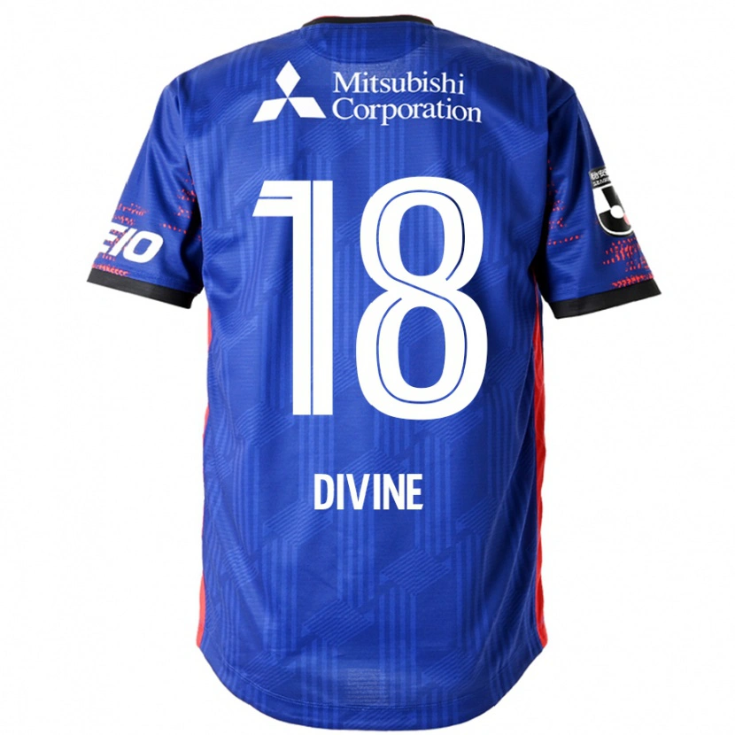 Danxen Bambino Maglia Divine Chinedu Otani #18 Blu Royal Bianco Kit Gara Home 2025/26 Maglietta