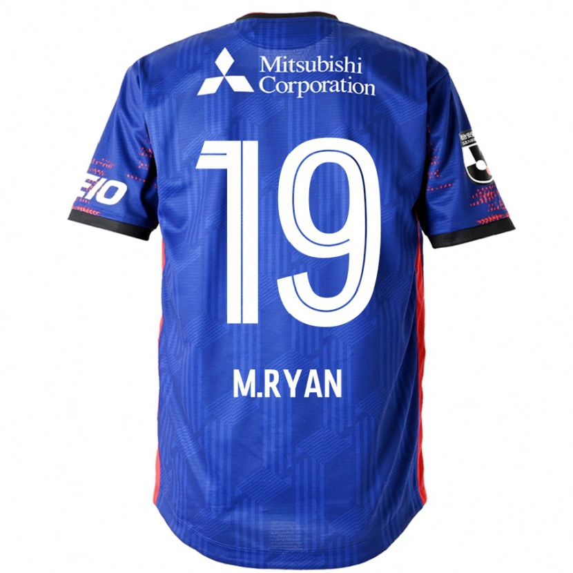 Danxen Bambino Maglia Marcelo Ryan #19 Blu Royal Bianco Kit Gara Home 2025/26 Maglietta