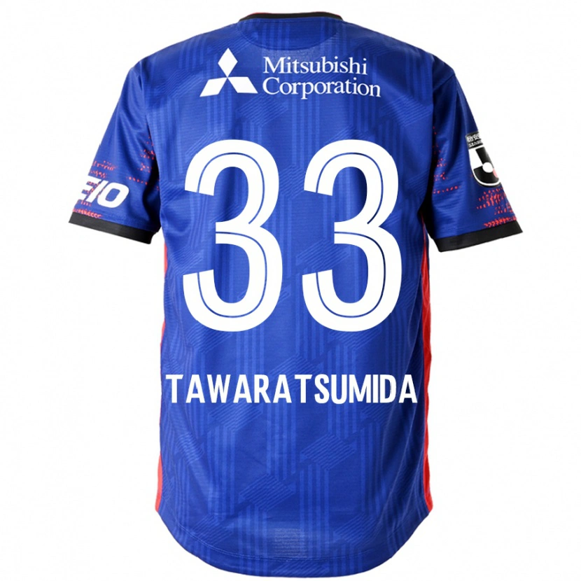 Danxen Bambino Maglia Kota Tawaratsumida #33 Blu Royal Bianco Kit Gara Home 2025/26 Maglietta