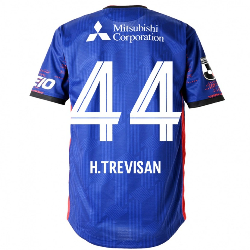 Danxen Bambino Maglia Henrique Trevisan #44 Blu Royal Bianco Kit Gara Home 2025/26 Maglietta