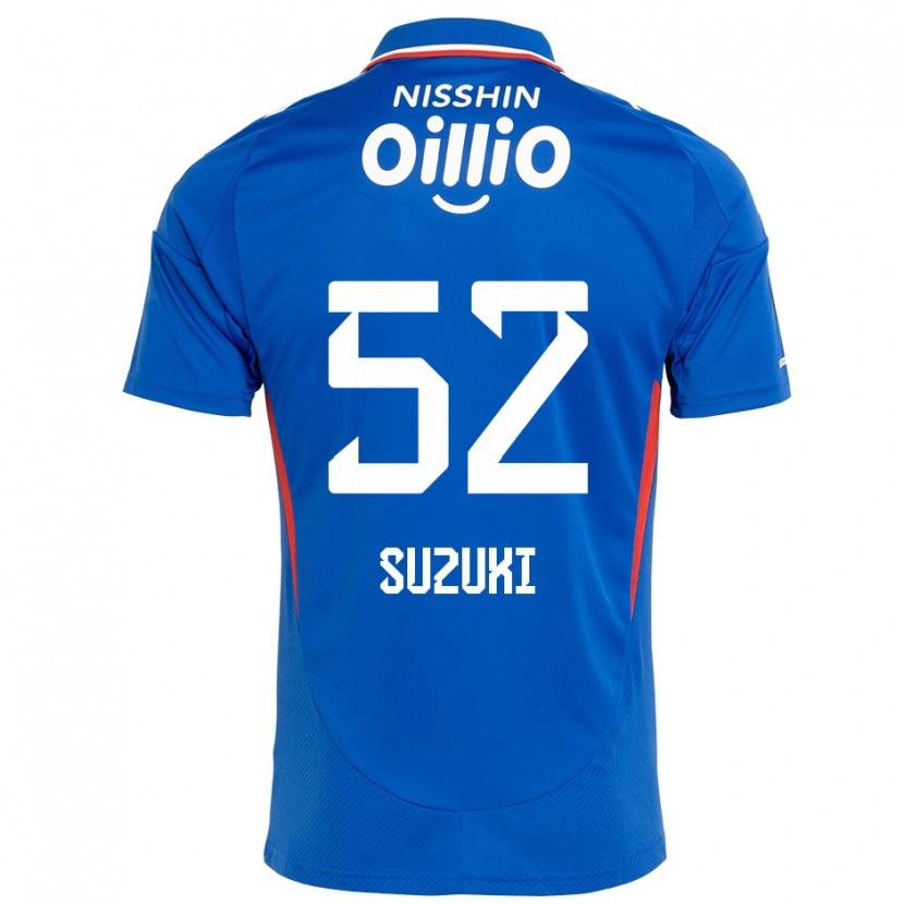 Danxen Bambino Maglia Kai Suzuki #52 Blu Royal Bianco Kit Gara Home 2025/26 Maglietta
