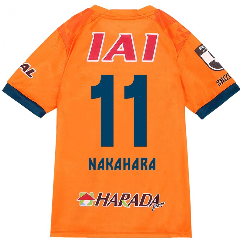 Danxen Bambino Maglia Hikaru Nakahara #11 Arancione Rosso Kit Gara Home 2025/26 Maglietta