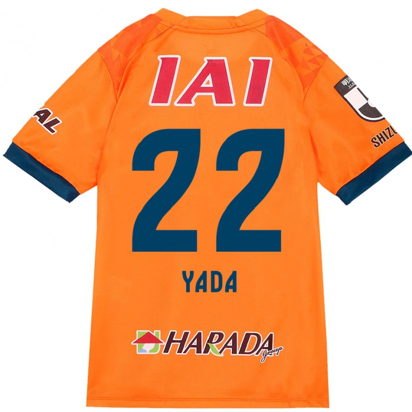 Danxen Bambino Maglia Ryunosuke Yada #22 Arancione Rosso Kit Gara Home 2025/26 Maglietta