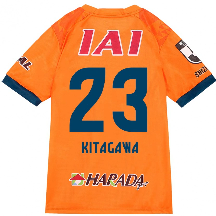 Danxen Bambino Maglia Koya Kitagawa #23 Arancione Rosso Kit Gara Home 2025/26 Maglietta