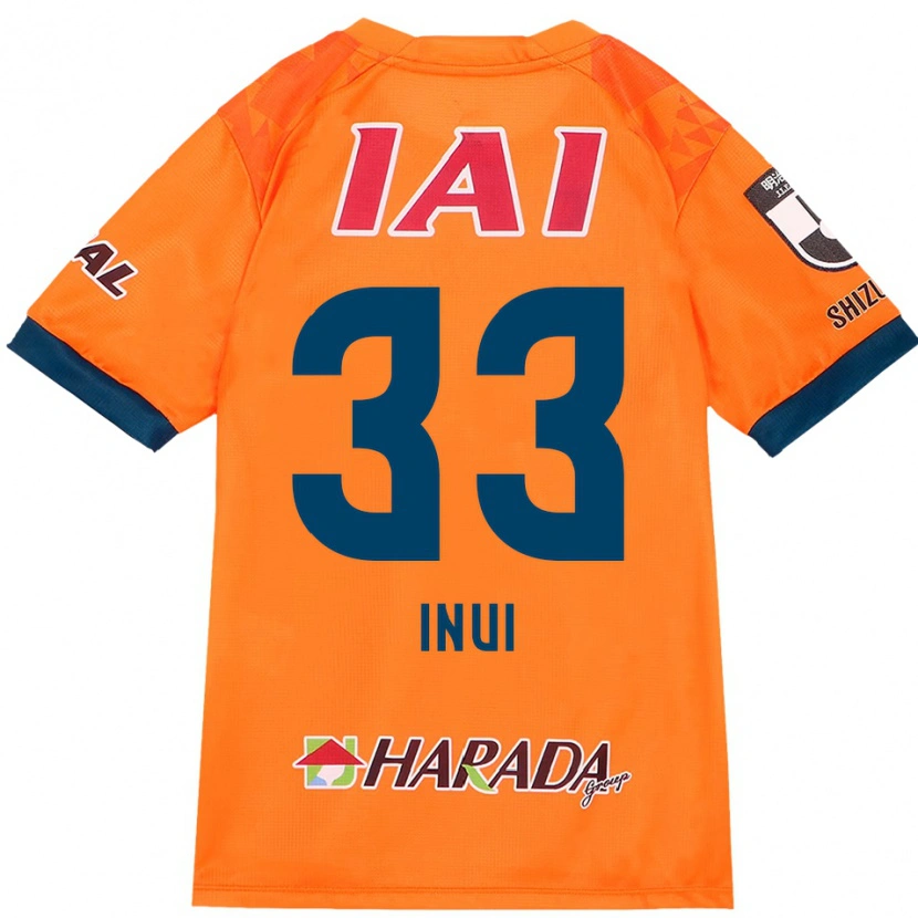 Danxen Bambino Maglia Takashi Inui #33 Arancione Rosso Kit Gara Home 2025/26 Maglietta