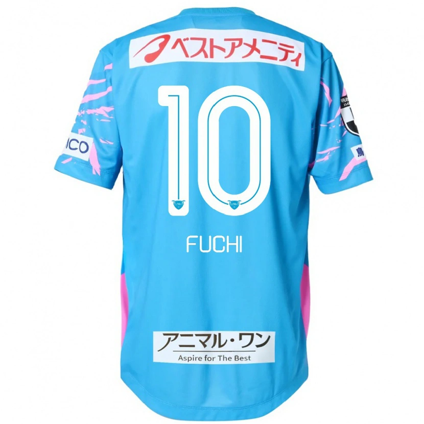 Danxen Bambino Maglia Fuchi Honda #10 Blu Rosa Kit Gara Home 2025/26 Maglietta