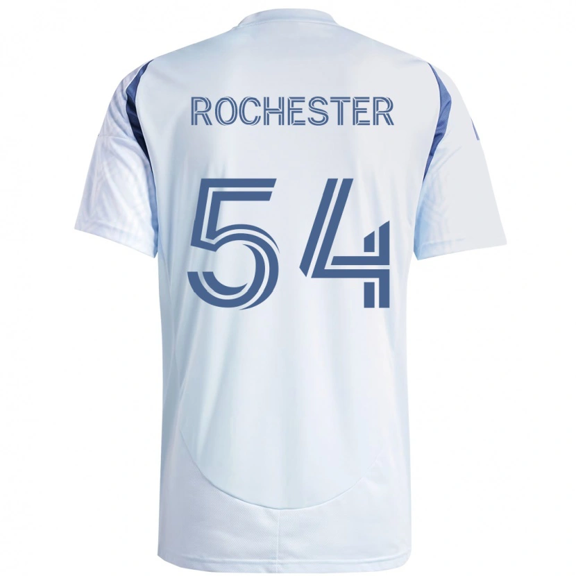 Danxen Bambino Maglia Lamonth Rochester #54 Azzurro Cielo Chiaro Blu Kit Gara Away 2025/26 Maglietta