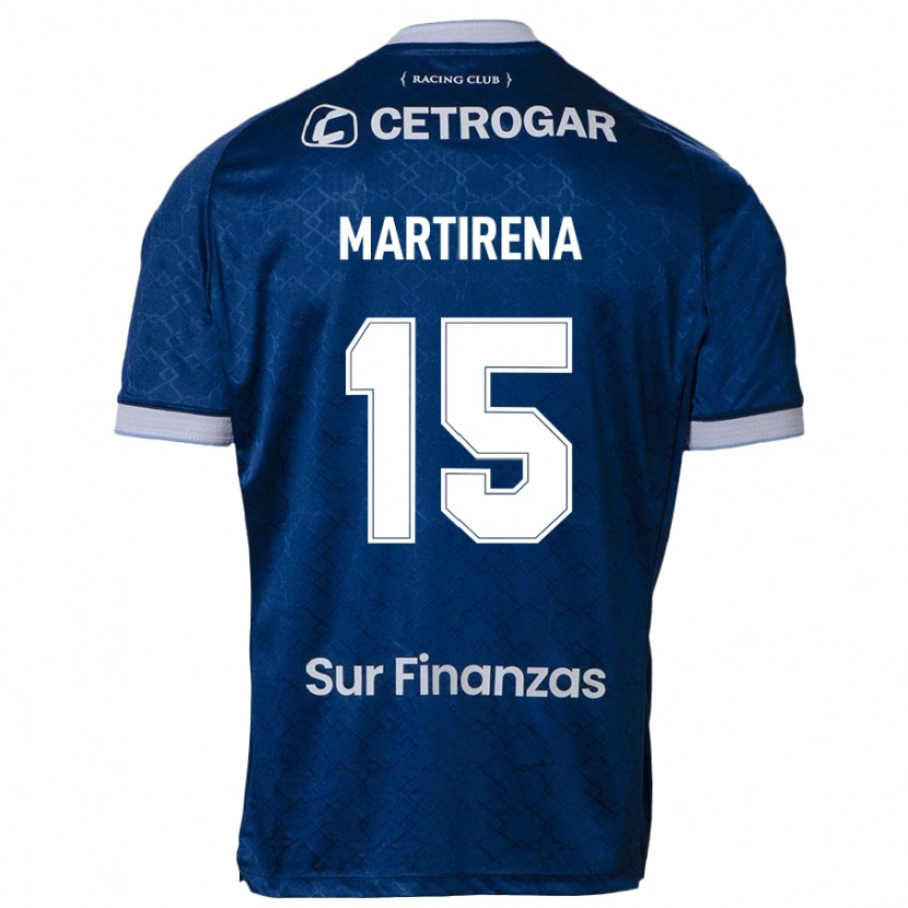 Danxen Bambino Maglia Gastón Martirena #15 Blu Scuro Kit Gara Away 2025/26 Maglietta