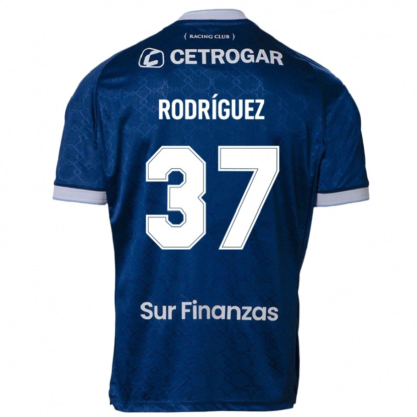 Danxen Bambino Maglia Baltasar Rodríguez #37 Blu Scuro Kit Gara Away 2025/26 Maglietta