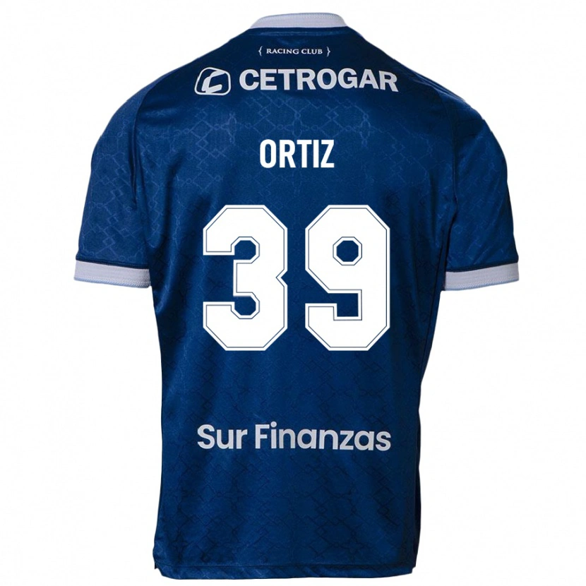 Danxen Bambino Maglia Alan Ortiz #39 Blu Scuro Kit Gara Away 2025/26 Maglietta