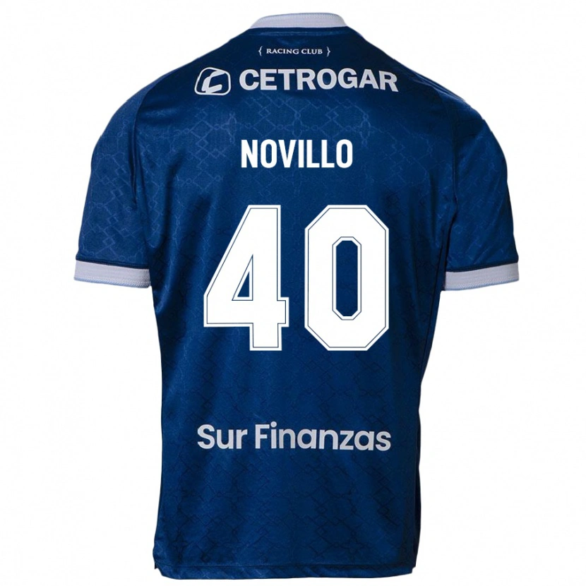 Danxen Bambino Maglia Joaquin Novillo #40 Blu Scuro Kit Gara Away 2025/26 Maglietta