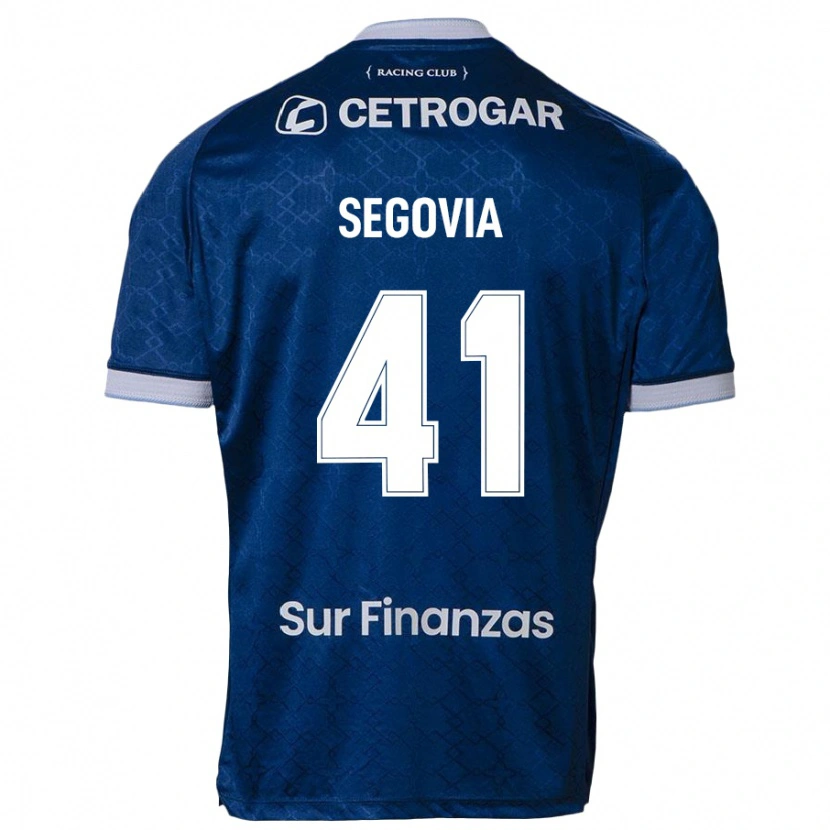 Danxen Bambino Maglia Imanol Segovia #41 Blu Scuro Kit Gara Away 2025/26 Maglietta