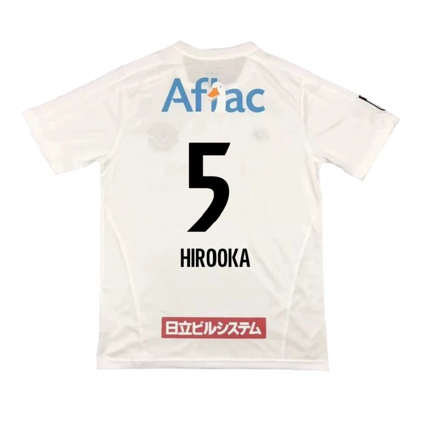 Danxen Bambino Maglia Eita Hirooka #5 Grigio Chiaro Beige Kit Gara Away 2025/26 Maglietta