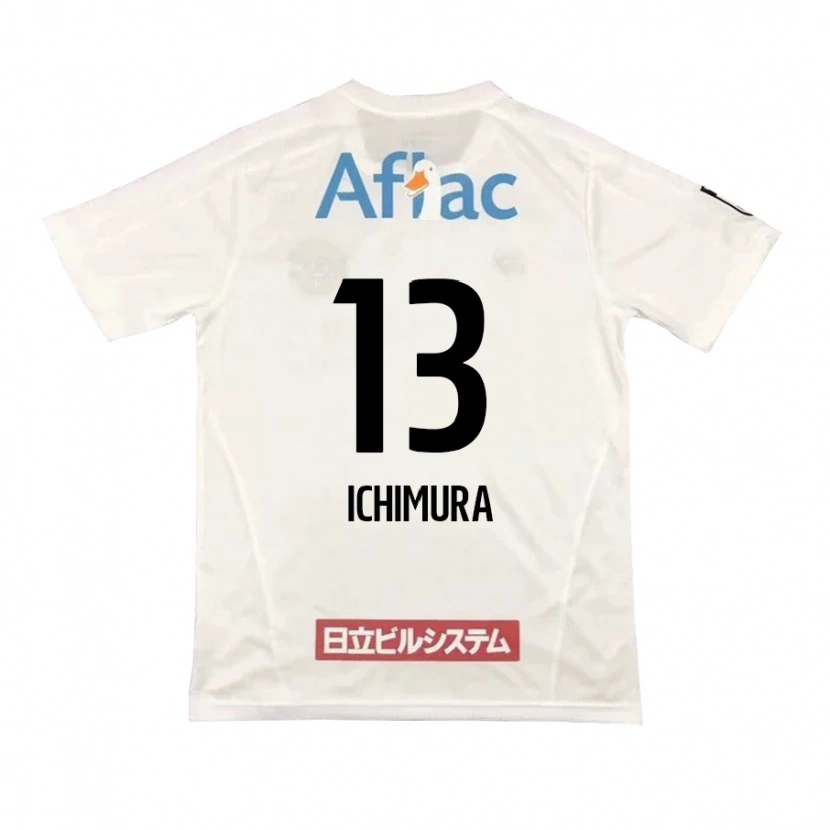 Danxen Bambino Maglia Ken Ichimura #13 Grigio Chiaro Beige Kit Gara Away 2025/26 Maglietta