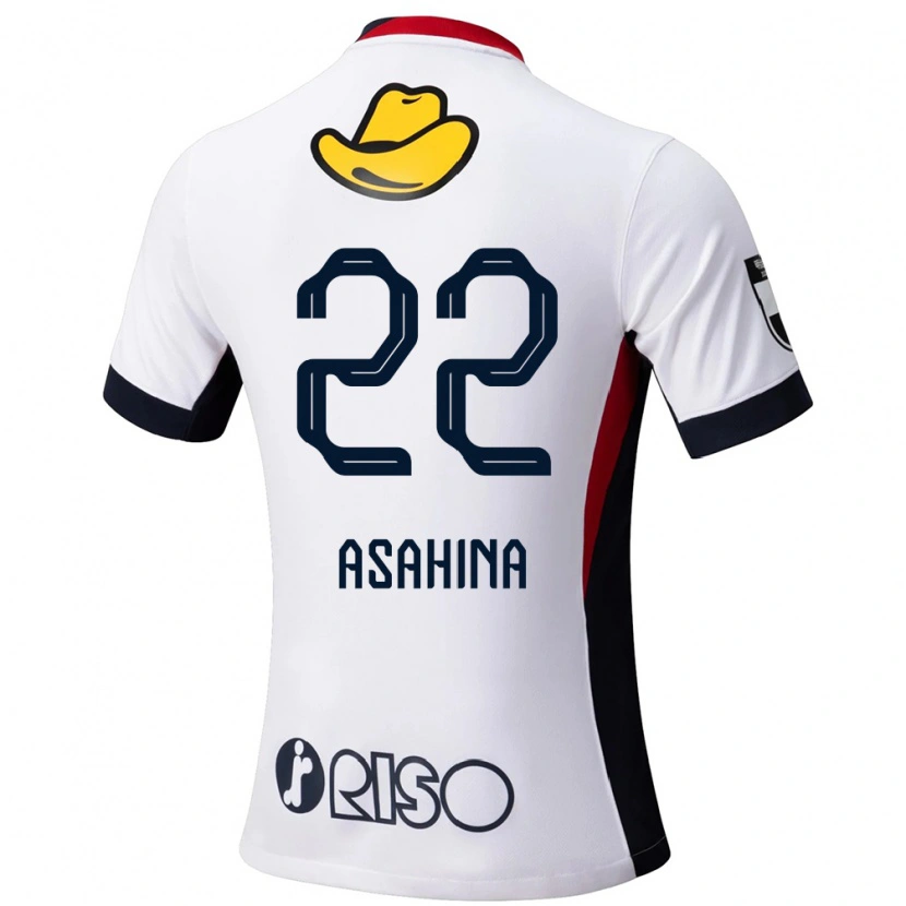 Danxen Bambino Maglia Towa Asahina #22 Bianco Nero Kit Gara Away 2025/26 Maglietta