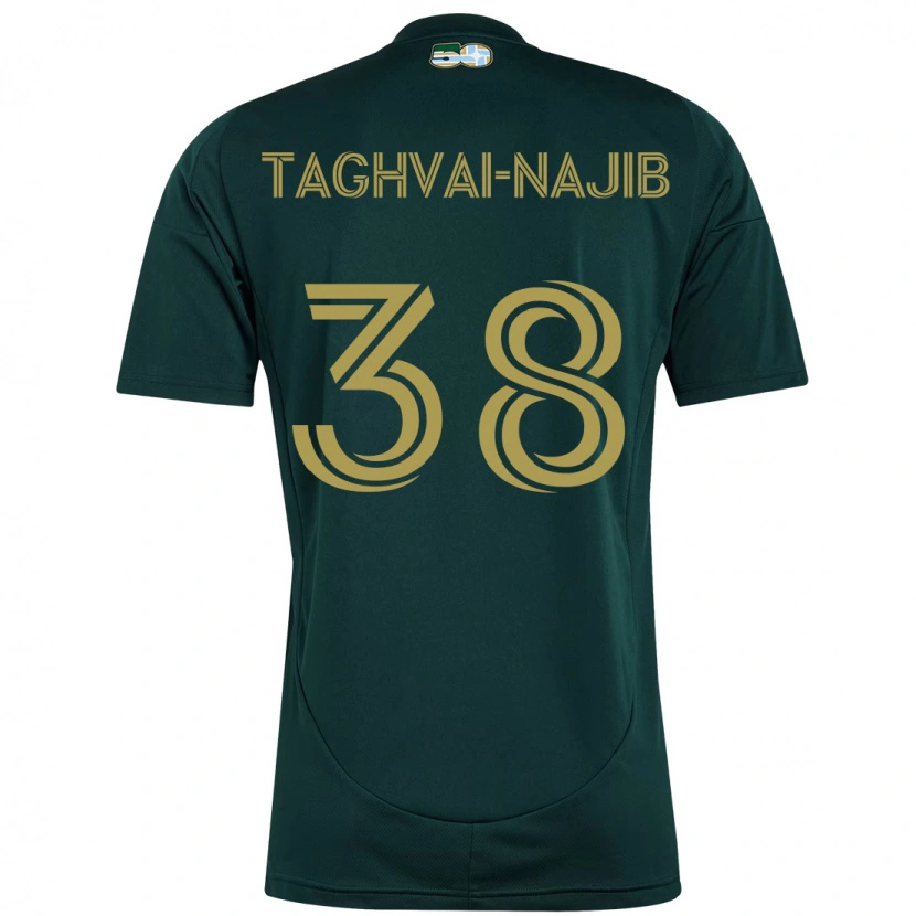 Danxen Uomo Maglia Braxton Taghvai-Najib #38 Nero Marrone Kit Gara Home 2025/26 Maglietta