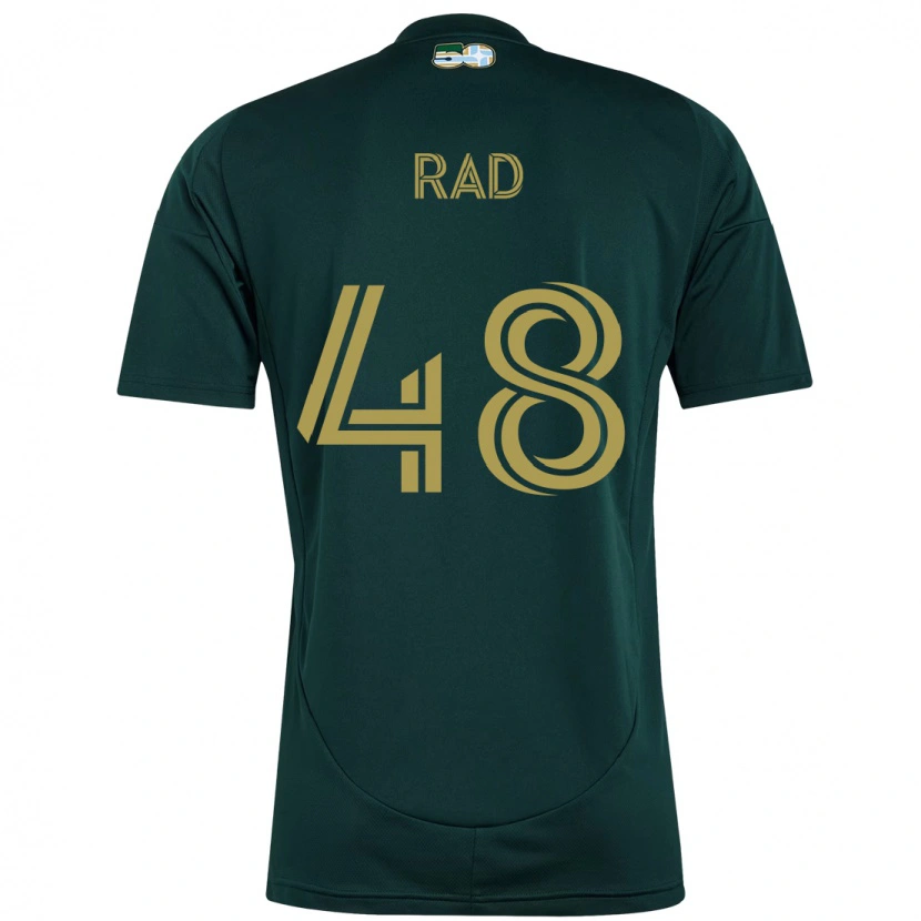 Danxen Uomo Maglia Kaveh Rad #48 Nero Marrone Kit Gara Home 2025/26 Maglietta