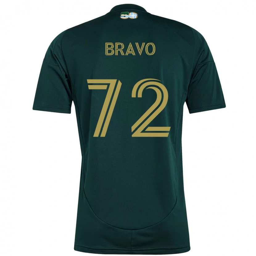 Danxen Uomo Maglia Julian Bravo #72 Nero Marrone Kit Gara Home 2025/26 Maglietta