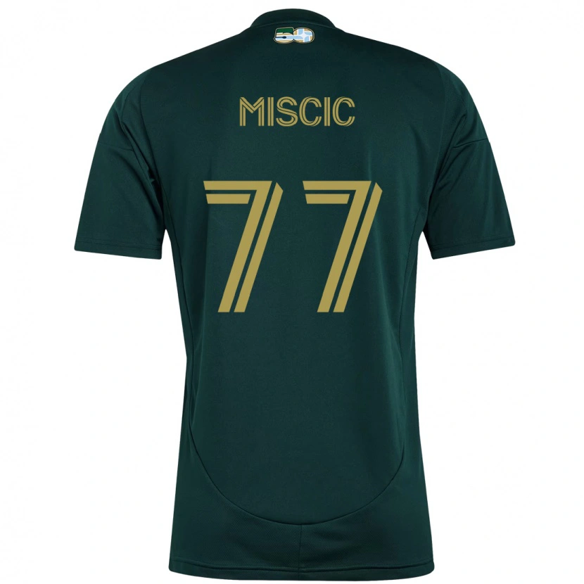 Danxen Uomo Maglia Selmir Miscic #77 Nero Marrone Kit Gara Home 2025/26 Maglietta