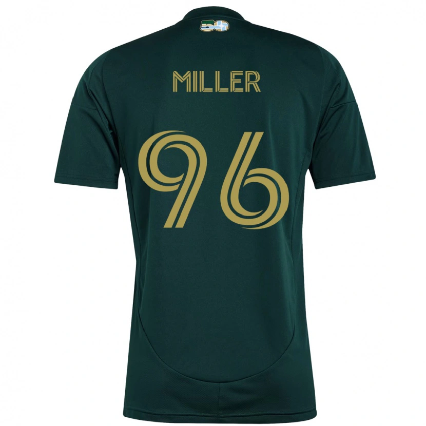 Danxen Uomo Maglia Carver Miller #96 Nero Marrone Kit Gara Home 2025/26 Maglietta