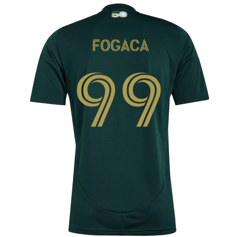 Danxen Uomo Maglia Nathan Fogaça #99 Nero Marrone Kit Gara Home 2025/26 Maglietta
