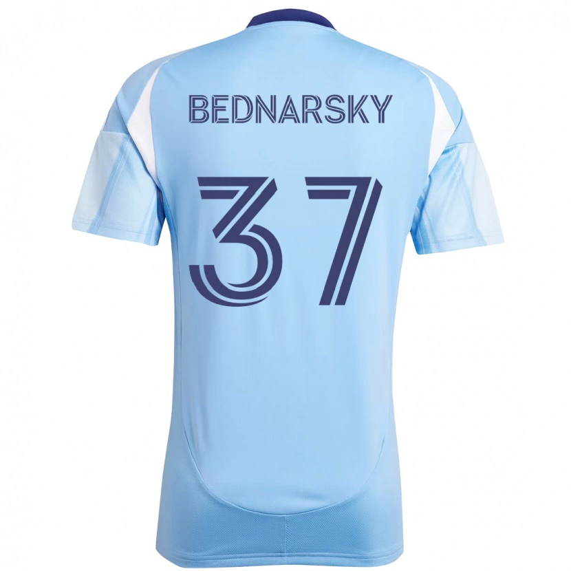 Danxen Uomo Maglia Stevo Bednarsky #37 Azzurro Chiaro Kit Gara Home 2025/26 Maglietta