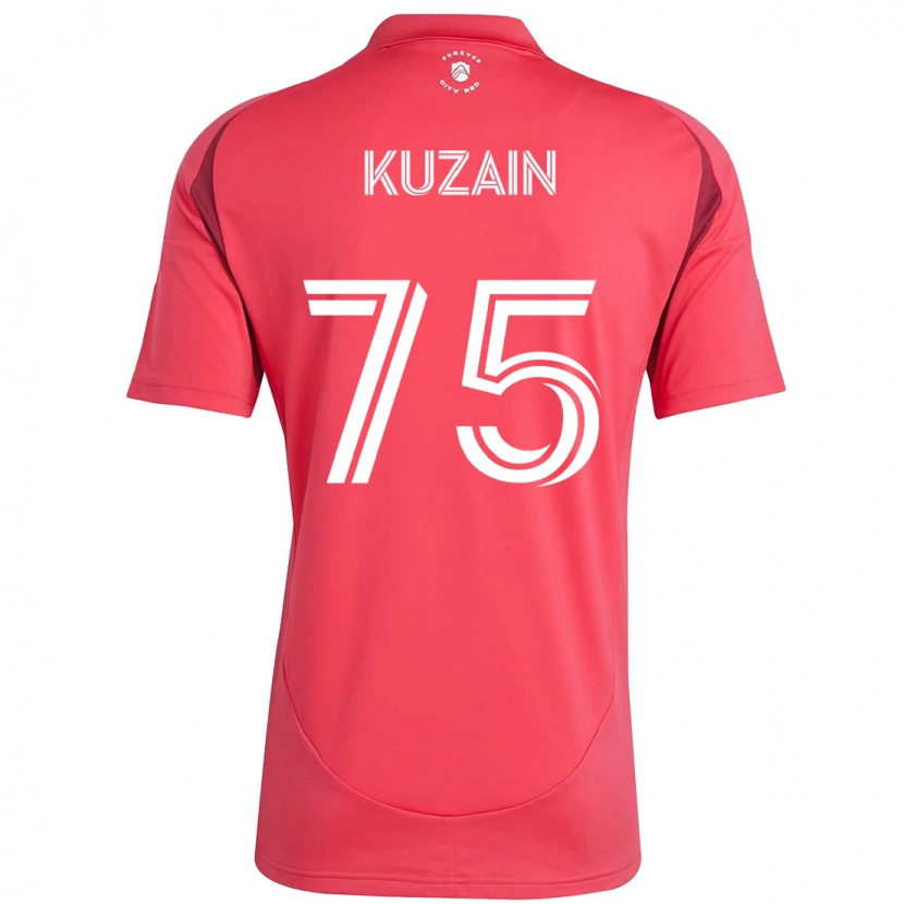 Danxen Uomo Maglia Wan Kuzain #75 Magenta Bianco Kit Gara Home 2025/26 Maglietta