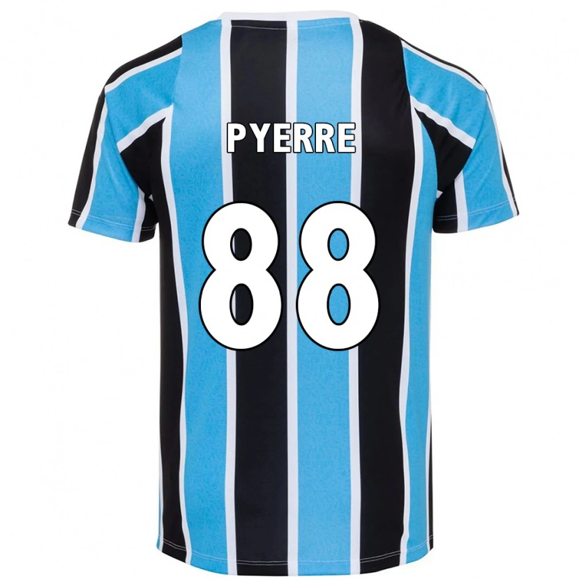 Danxen Uomo Maglia Jean Pyerre #88 Blu Nero Bianco Kit Gara Home 2025/26 Maglietta