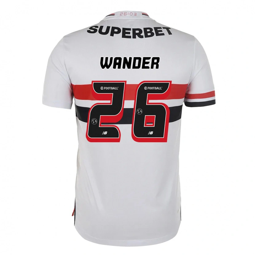 Danxen Uomo Maglia Talles Wander #26 Rosso Nero Bianco Kit Gara Home 2025/26 Maglietta