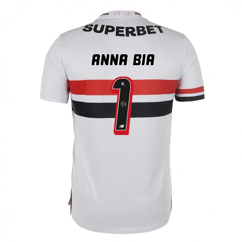 Danxen Uomo Maglia Anna Bia #1 Rosso Nero Bianco Kit Gara Home 2025/26 Maglietta