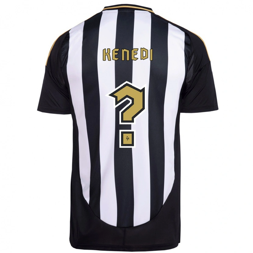 Danxen Uomo Maglia Thomaz Kenedi #0 Bianco Nero Kit Gara Home 2025/26 Maglietta