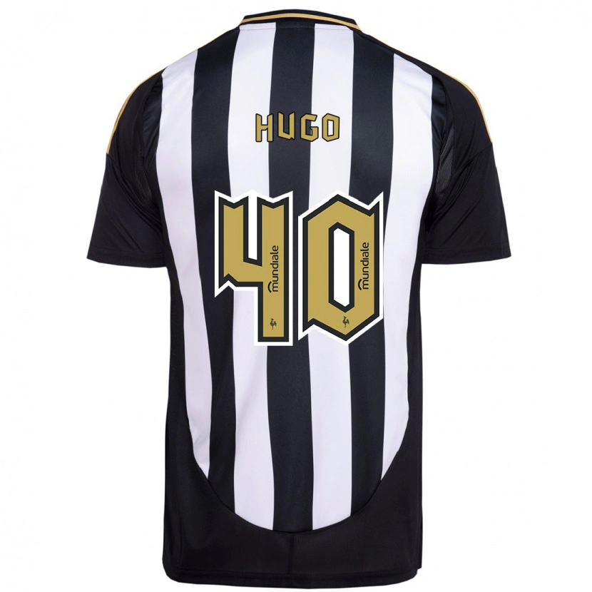 Danxen Uomo Maglia Vitinho #40 Bianco Nero Kit Gara Home 2025/26 Maglietta