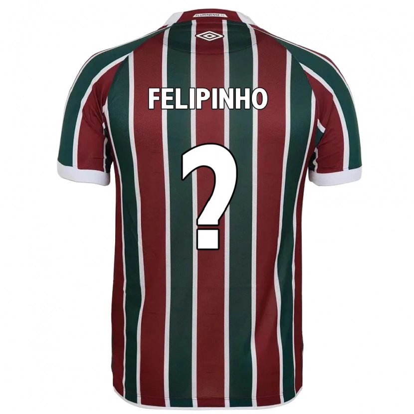 Danxen Uomo Maglia Felipinho #0 Verde Borgogna Bianco Kit Gara Home 2025/26 Maglietta