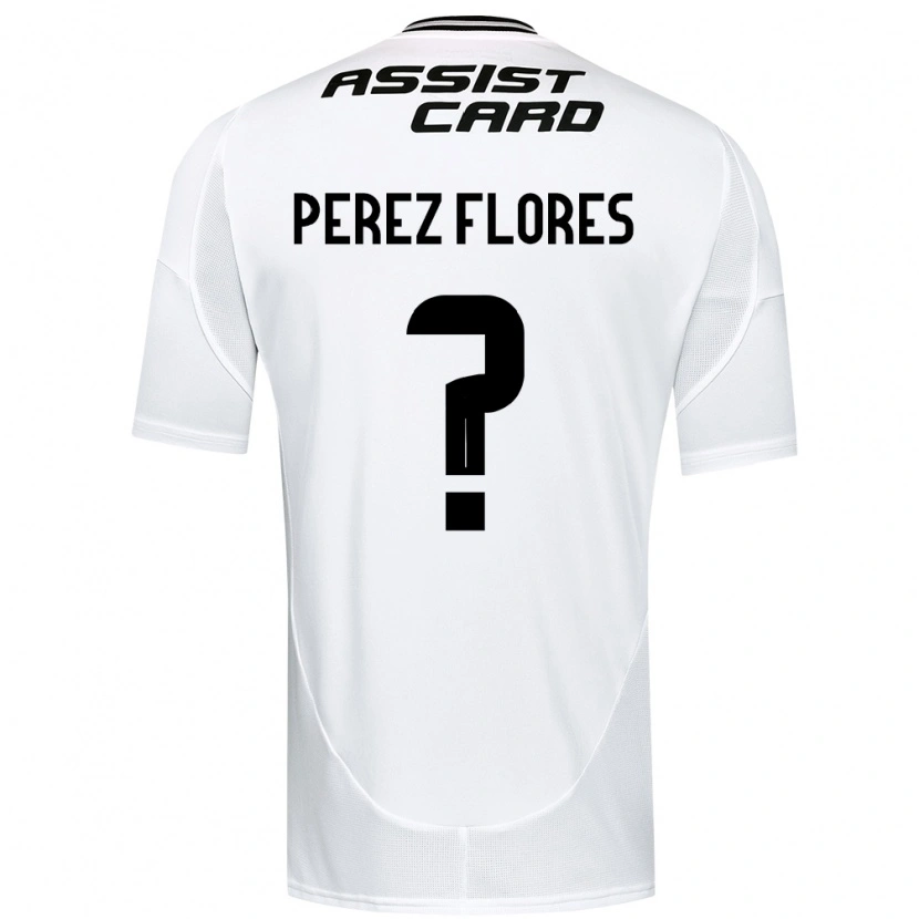 Danxen Uomo Maglia Benjamín Pérez Flores #0 Nero Bianco Giallo Kit Gara Home 2025/26 Maglietta