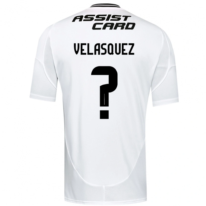 Danxen Uomo Maglia Milovan Velásquez #0 Nero Bianco Giallo Kit Gara Home 2025/26 Maglietta